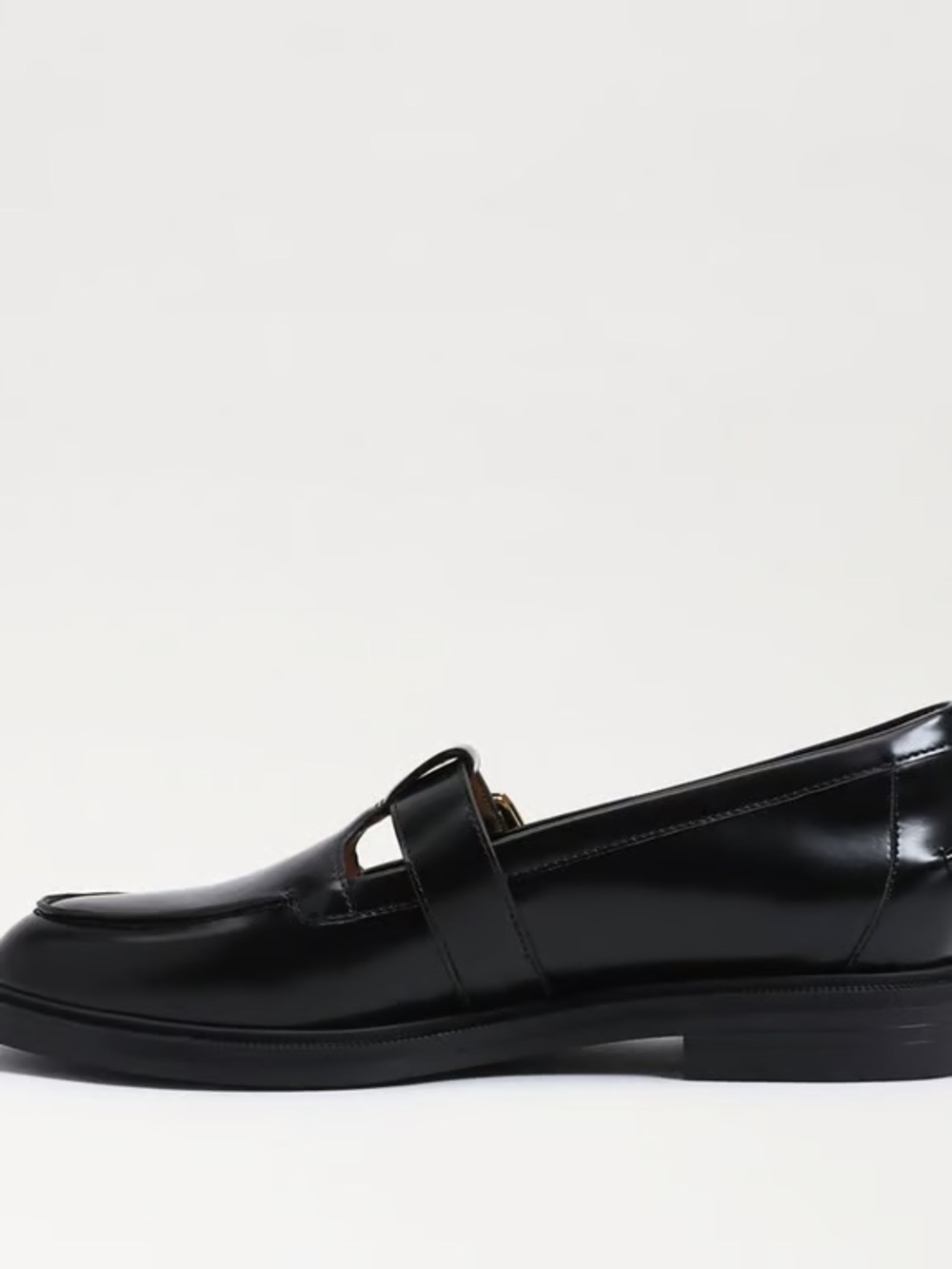 Sam Edelman Elaina T-Strap Buckle Loafer - Picture 3 of 5